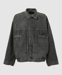 DAIRIKU（ダイリク）の「Cross Embroidery Vintage Denim Jacket