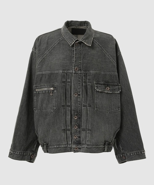 Inception' Vintage Washed Denim Jacket（デニムジャケット