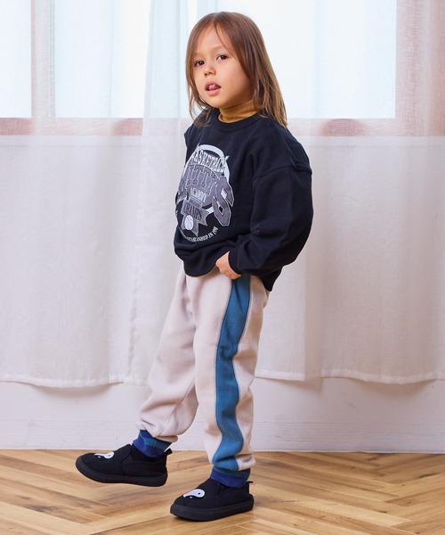 Life Support Products（ライフサポートプロダクツ）の「フリースツートンロングパンツ（その他パンツ・キッズ・ピンク/チャコール/アイボリー・80/90/100/110/120/130/140/150）」の11枚目の写真