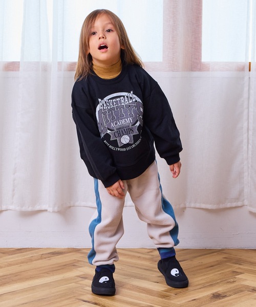 Life Support Products（ライフサポートプロダクツ）の「フリースツートンロングパンツ（その他パンツ・キッズ・ピンク/チャコール/アイボリー・80/90/100/110/120/130/140/150）」の12枚目の写真