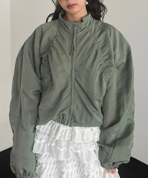 almo（アルモ）の「【TUNE】JK　サイドギャザーブルゾン（ブルゾン）」