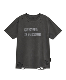 DEFGARMENTS（デフグラメンツ）の「PIG SUMMER T-SHIRTS [CHARCHOL]（Tシャツ/カットソー）」