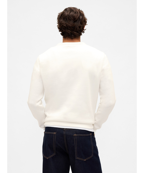 GAP（ギャップ）の「GAPロゴ スウェットシャツ（スウェット・メンズ・ブラック/オフホワイト/ネイビー/レッド/ブラウン・L/M/S/XL/XS）」の12枚目の写真