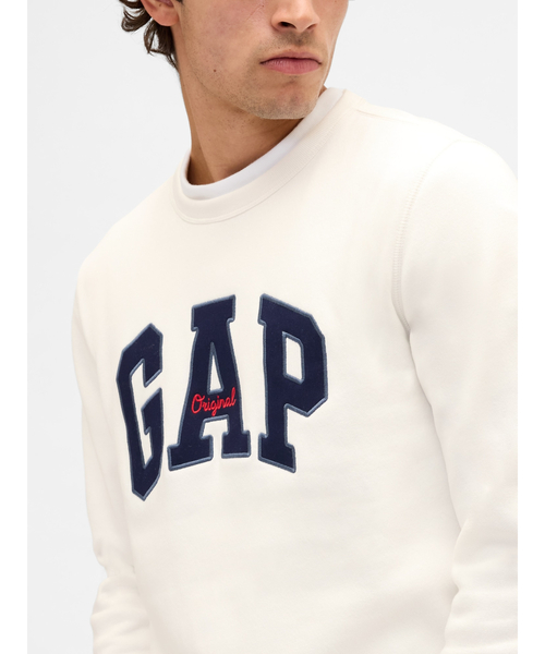GAP（ギャップ）の「GAPロゴ スウェットシャツ（スウェット・メンズ・ブラック/オフホワイト/ネイビー/レッド/ブラウン・L/M/S/XL/XS）」の13枚目の写真