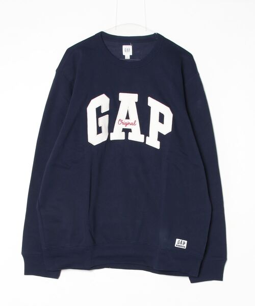 GAP（ギャップ）の「GAPロゴ スウェットシャツ（スウェット・メンズ・ブラック/オフホワイト/ネイビー/レッド/ブラウン・L/M/S/XL/XS）」の9枚目の写真