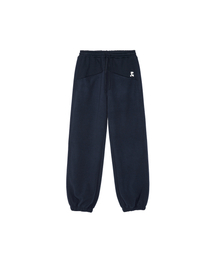 COLORATION FLEECE JOGGER PANTS - NAVY
