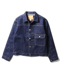 HOUSTON | HOUSTON ブランケット付きデニムジャケット(デニムジャケット)