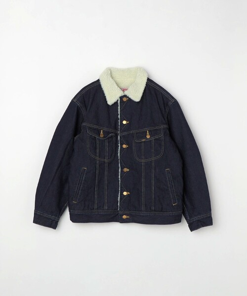 Lee（リー）の「Lee: BOA STORMRIDER コーデュロイ/デニム ボアブルゾン（ブルゾン・メンズ・ブラック/ブラウン/ネイビー・MEDIUM/LARGE）」の3枚目の写真