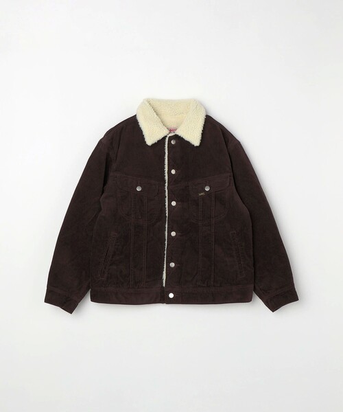 Lee（リー）の「Lee: BOA STORMRIDER コーデュロイ/デニム ボアブルゾン（ブルゾン・メンズ・ブラック/ブラウン/ネイビー・MEDIUM/LARGE）」の2枚目の写真
