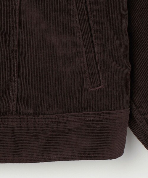 Lee（リー）の「Lee: BOA STORMRIDER コーデュロイ/デニム ボアブルゾン（ブルゾン・メンズ・ブラック/ブラウン/ネイビー・MEDIUM/LARGE）」の8枚目の写真