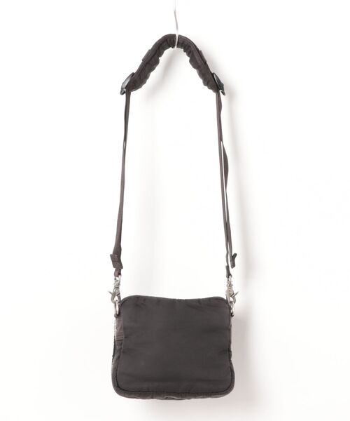 PORTER CLASSIC（ポータークラシック）の「【Porter Classic / ポータークラシック】SUPER NYLON SIMPLE SHOULDER MINI（ショルダーバッグ・メンズ・ブラック/ブルー・FREE）」の3枚目の写真