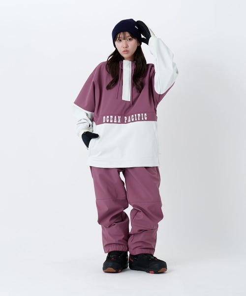 op スノーボードウェア ピンクと白 Ocean Pacific（オーシャン