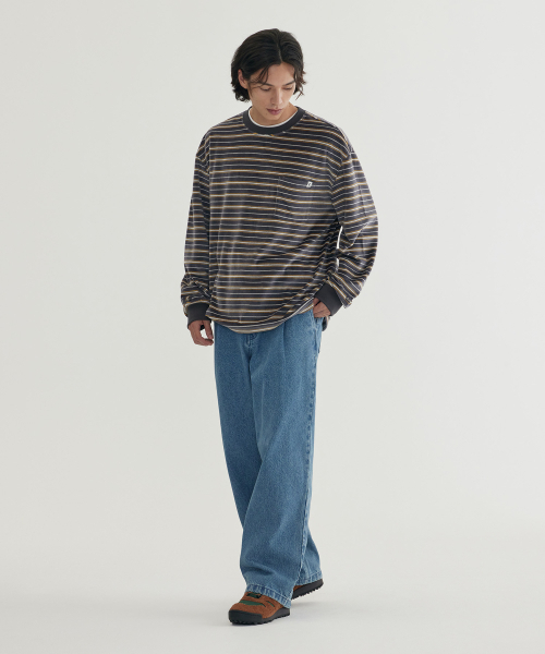 COVERNAT(カバーナット)の「2タックストリングデニムパンツ ブラック(デニムパンツ・レディース・その他・MEDIUM/SMALL/LARGE/X-LARGE)」の5枚目の写真
