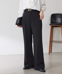 COLLAGE GALLARDAGALANTE | ツイルフレアパンツ/セットアップ可/セレモニー(その他パンツ)