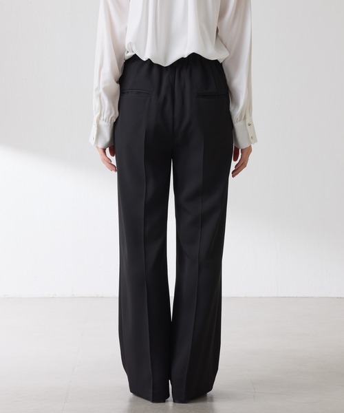 COLLAGE GALLARDAGALANTE(コラージュガリャルダガランテ)の「ツイルフレアパンツ/セットアップ可/セレモニー(その他パンツ・レディース・ブラック/ベージュ・0/1)」の17枚目の写真