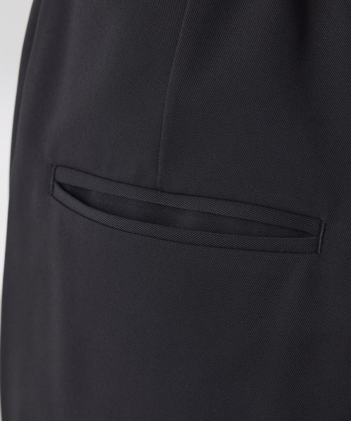 COLLAGE GALLARDAGALANTE(コラージュガリャルダガランテ)の「ツイルフレアパンツ/セットアップ可/セレモニー(その他パンツ・レディース・ブラック/ベージュ・0/1)」の20枚目の写真