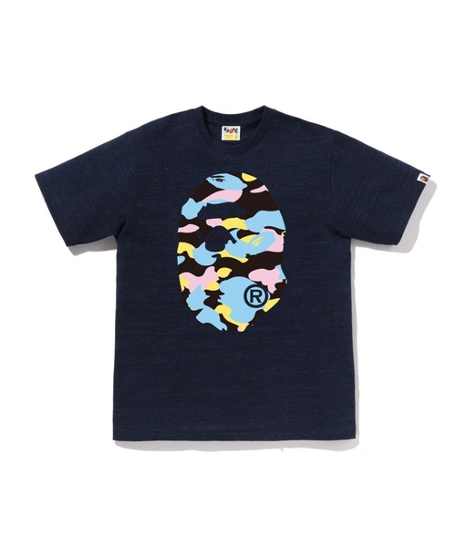 A BATHING APE(アベイシングエイプ)の「NEW MULTI CAMO BIG APE HEAD TEE(Tシャツ/カットソー・メンズ・ネイビー/ホワイト/グレー/ブラック・SMALL/X-LARGE/XX-LARGE/LARGE/MEDIUM/XXX-LARGE)」の4枚目の写真