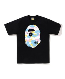 A BATHING APE（アベイシングエイプ）の「NEW MULTI CAMO BIG APE HEAD TEE（Tシャツ/カットソー）」
