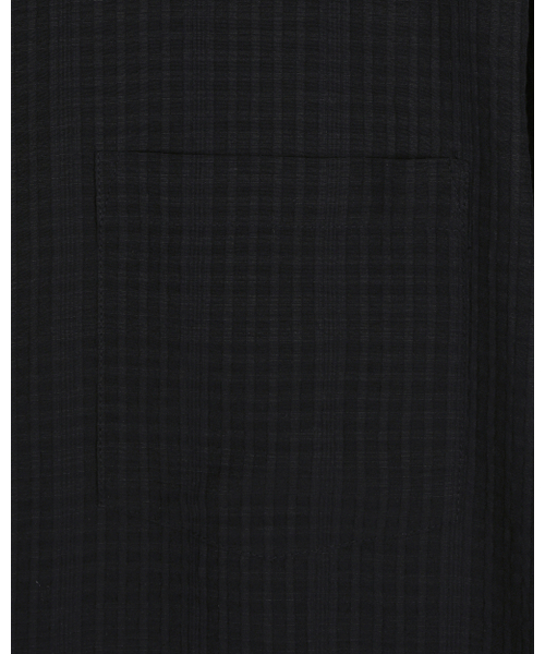 BESLOW(ビースロー)の「RELAXED CHECK SHIRT BLACK(シャツ/ブラウス・メンズ・その他・SMALL/MEDIUM/LARGE/X-LARGE)」の3枚目の写真