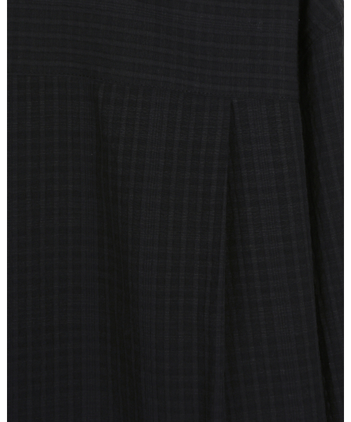 BESLOW(ビースロー)の「RELAXED CHECK SHIRT BLACK(シャツ/ブラウス・メンズ・その他・SMALL/MEDIUM/LARGE/X-LARGE)」の4枚目の写真