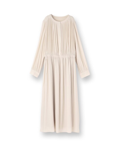 INDIVI(インディヴィ)の「【洗える】ギャザーフレアワンピース(ワンピース・レディース・ナチュラル/ネイビー・40/38/36/05/19/15 /13)」の21枚目の写真