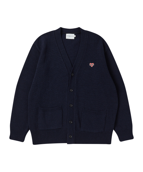 Beyond Closet(-)の「ノーマンティック ベーシックラムウールVネックカーディガンネイビー(カーディガン/ボレロ・レディース・その他・SMALL)」の3枚目の写真