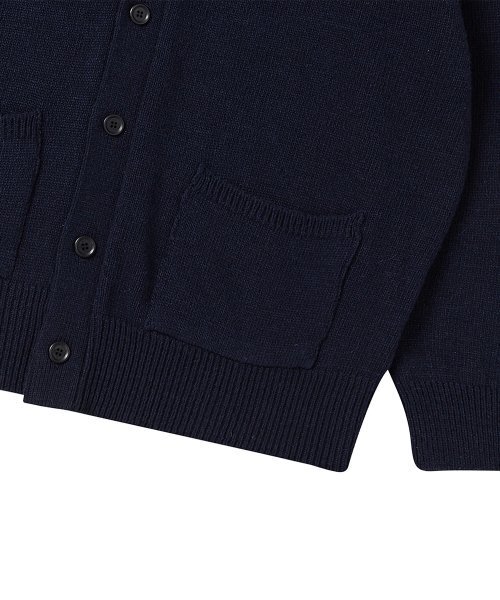 Beyond Closet(-)の「ノーマンティック ベーシックラムウールVネックカーディガンネイビー(カーディガン/ボレロ・レディース・その他・SMALL)」の7枚目の写真