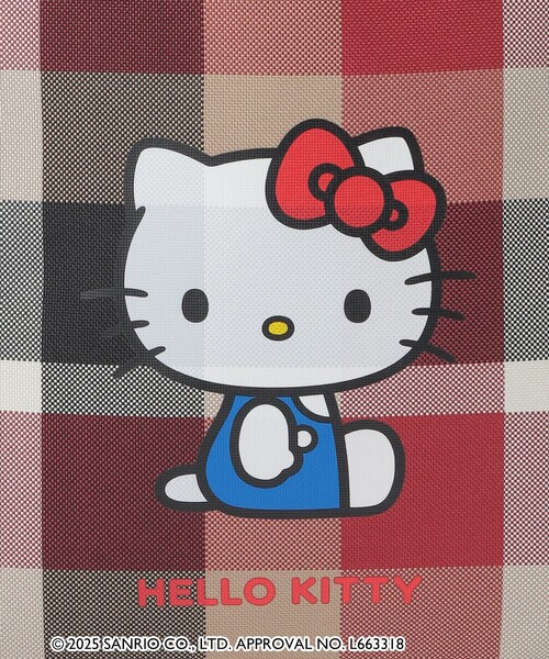 ブルーレーベルクレストブリッジ 専用キティコラボ CBチェックビッグトート新品 ハローキティコラボ】クレストブリッジチェックビッグトート（バッグ