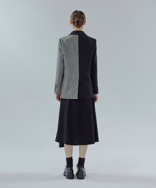 ETMON(エトモン)の「Two Button Single Jacket Mix Black(テーラードジャケット・レディース・その他・FREE)」の6枚目の写真