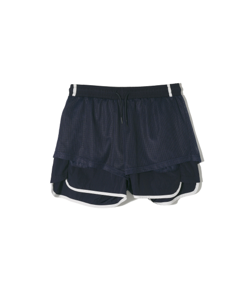 YALE（イェール）の「トラックランニングショートパンツ_ネイビー（その他パンツ・レディース・その他・SMALL/MEDIUM/LARGE）」の5枚目の写真