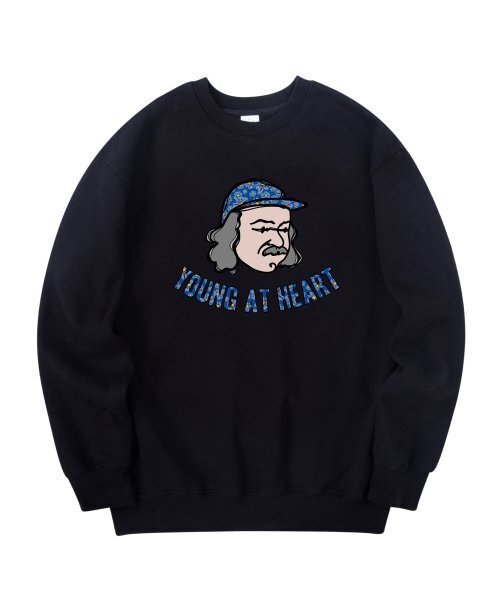RADINEO(ラディネオ)の「ヤングフラワースウェット ブラック(スウェット・メンズ・その他・LARGE/MEDIUM/X-LARGE)」の2枚目の写真