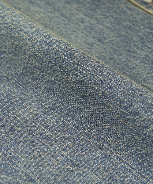 EXCONTAINER(エックスコンテナ)の「デミジウォッシュドデニムハーフシャツ (FADE BLUE)(シャツ/ブラウス・メンズ・その他・MEDIUM/LARGE/X-LARGE)」の8枚目の写真