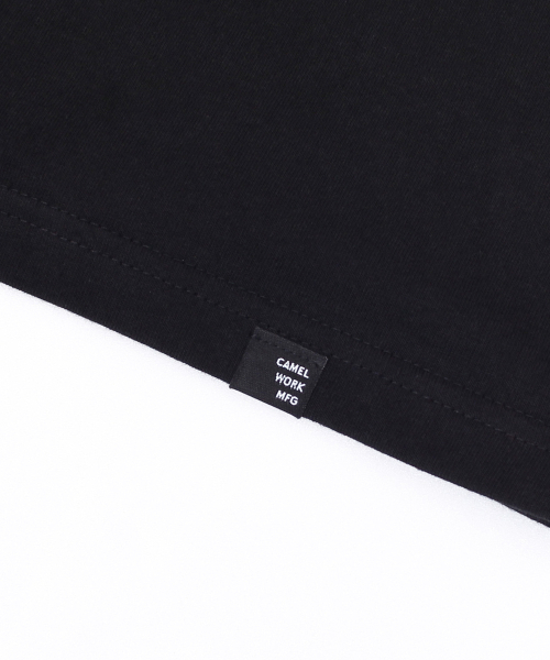 CAMEL WORK(キャメルワーク)の「ラウンドキャリー半袖Tシャツ(ブラック)(Tシャツ/カットソー・メンズ・その他・X-LARGE/LARGE/MEDIUM)」の7枚目の写真