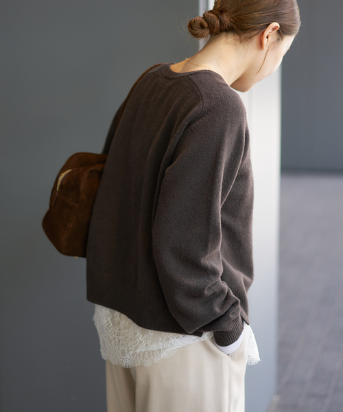 追加》レースヘムキャミソール（シャツ/ブラウス）｜IENA（イエナ）の