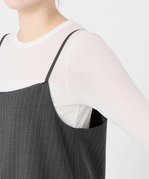 IENA レースヘムキャミソール 追加》レースヘムキャミソール（シャツ／ブラウス）｜IENA（イエナ）の