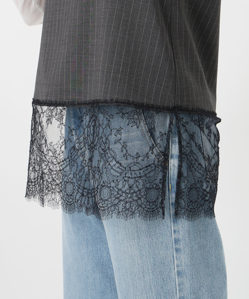 追加》レースヘムキャミソール（シャツ/ブラウス）｜IENA（イエナ）の