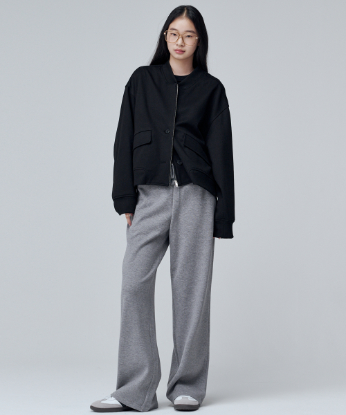 MALOUPE(マロップ)の「6309 オーバーサイズジップアップジャケット (ブラック)(その他アウター・レディース・ブラック・FREE)」の3枚目の写真