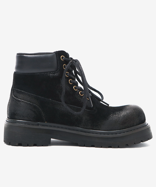 WETHEROAD（ウィーザロード）の「WTRD5117-1 Cameroon Suede 7 Hole Walker Black Washing [230-290MM]（ブーツ・メンズ・その他・23cm/24cm/25cm/26cm/27cm/28cm/29cm）」の8枚目の写真