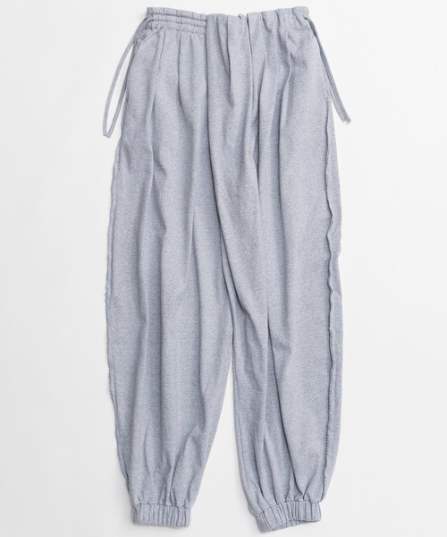 MAISON SPECIAL（メゾンスペシャル）の「Asymmetrical Balloon Pants/アシンメトリーバルーンパンツ（その他パンツ・レディース・ピンク/ホワイト/グレー/チャコールグレー・38/36）」の18枚目の写真