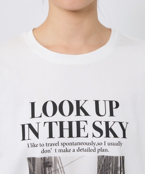 BARNYARDSTORM(バンヤードストーム)の「BARNYARDSTORM / フォトプリントロゴロンT / マシンウォッシャブル(Tシャツ/カットソー・レディース・ブラック/ホワイト・FREE)」の20枚目の写真