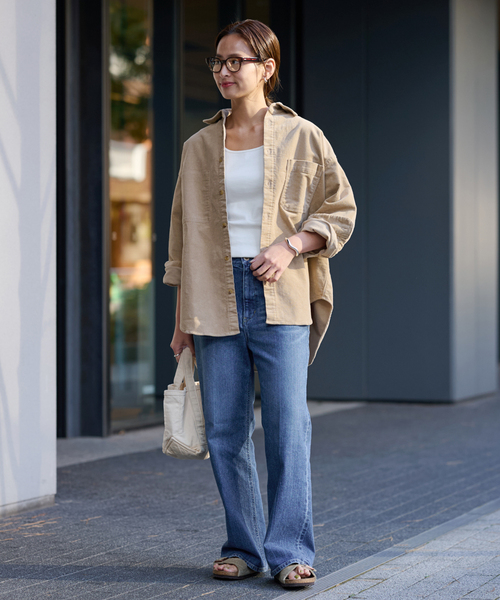 FRAMeWORK（フレームワーク）の「≪WEB限定 / 追加≫SEUVAS 別注キャンバストート S（トートバッグ・レディース・アイボリー・FREE）」の7枚目の写真