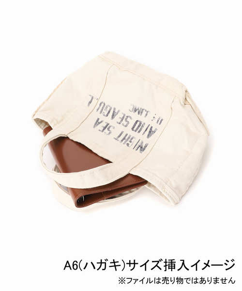 FRAMeWORK（フレームワーク）の「≪WEB限定 / 追加≫SEUVAS 別注キャンバストート S（トートバッグ・レディース・アイボリー・FREE）」の21枚目の写真