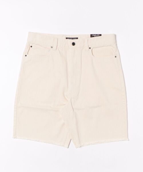 MICHAEL KORS(マイケルコース)の「フレイドデニム ショートパンツ(デニムパンツ・メンズ・ベージュ系・34/32/30/38)」の1枚目の写真