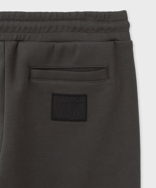 Paul Smith(ポールスミス)の「"Cropped Logo" ダンボールニット ジョガーパンツ / 163512 299SBT(スウェットパンツ・メンズ・ブラック/ダークグレー・XX-LARGE/X-LARGE/LARGE/MEDIUM)」の4枚目の写真