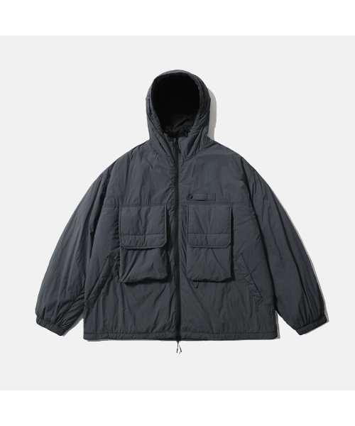 MOIF（モイフ）の「[AW25] WADING INSULATED PARKA / SLATE GRAY（ナイロンジャケット・メンズ・その他・1(S)/2(M)/3(L)）」の2枚目の写真