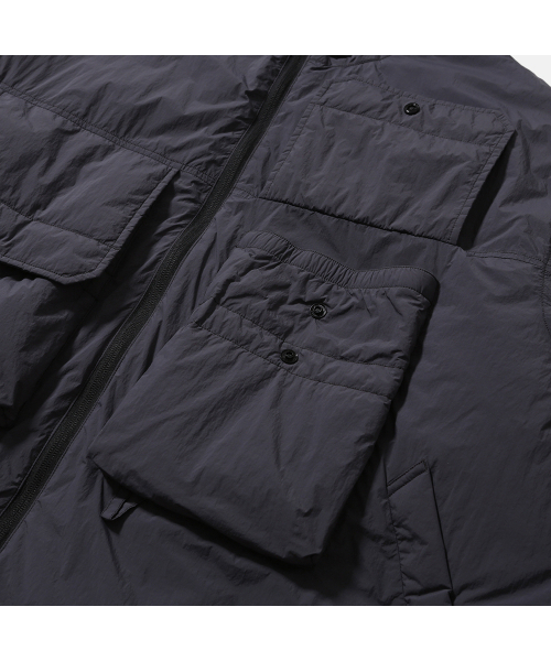 MOIF（モイフ）の「[AW25] WADING INSULATED PARKA / SLATE GRAY（ナイロンジャケット・メンズ・その他・1(S)/2(M)/3(L)）」の7枚目の写真