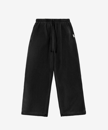 D.PRIQUE（ディープリーク）の「Wide lounge pants - black（スウェットパンツ）」
