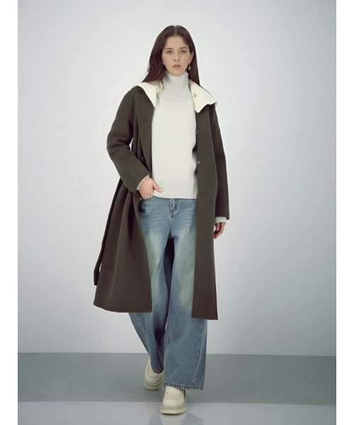 ACUD(アクド)の「Structure Washing Denim(デニムパンツ・レディース・スカイブルー・MEDIUM/SMALL)」の4枚目の写真