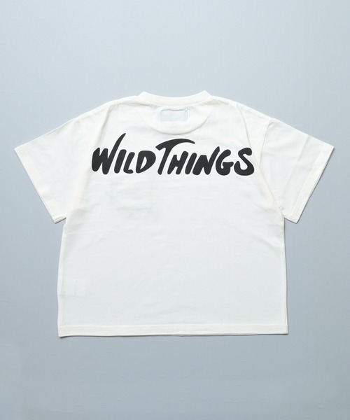 MARKEY'S(マーキーズ)の「【WILD THINGS】別注プリントTee(Tシャツ/カットソー・キッズ・ブラック/オフホワイト・90/100/110/120/130/140/150)」の5枚目の写真