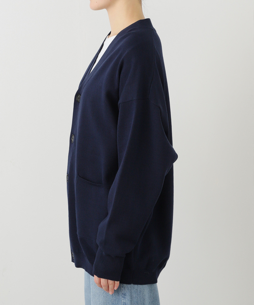 JOURNAL STANDARD LUXE(ジャーナルスタンダード ラックス)の「ハイツイストテンジク Vネックカーディガン(カーディガン/ボレロ・レディース・アイボリー/ブラック/ネイビー・FREE)」の14枚目の写真